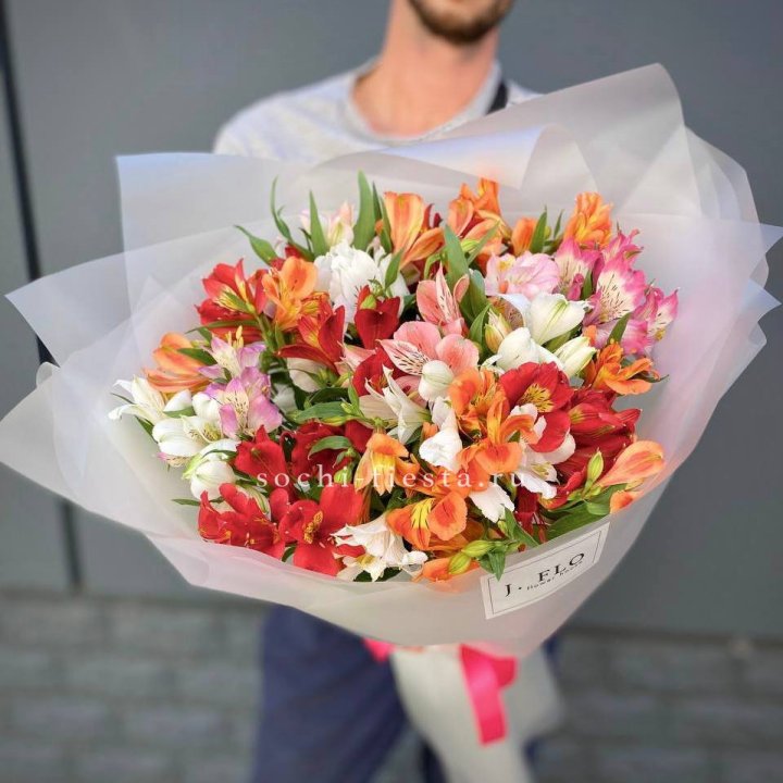 Микс альстромерий №5 в Невинномысске