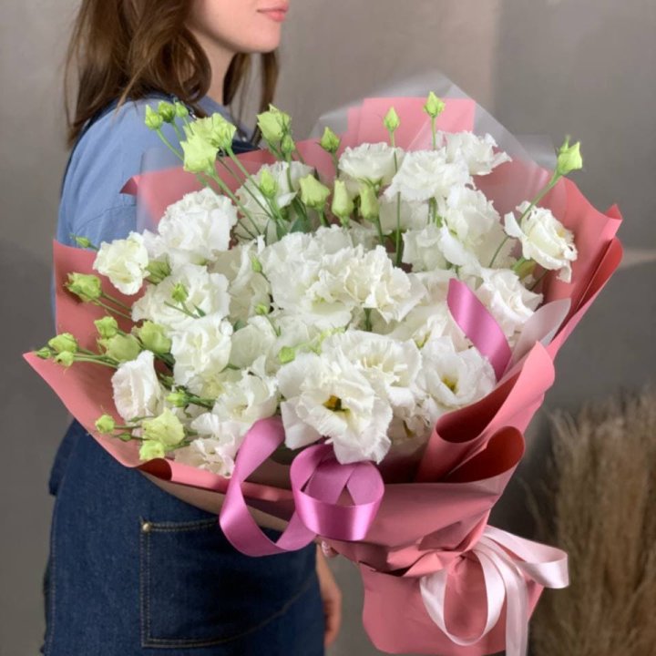 Букет эустом "Пудра" в Невинномысске