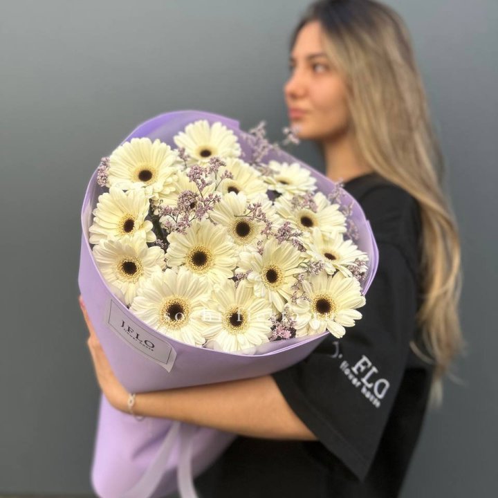 Букет голландских гербер "Лавандер" в Невинномысске