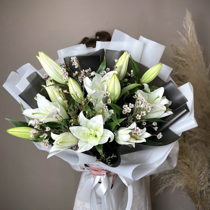 Букет лилий Снежная королева в Невинномысске