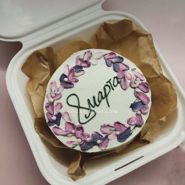 Бенто-торт "8 марта цветы"  в Невинномысске