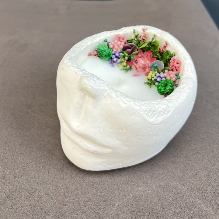 Свеча ароматическая в гипсе  в Невинномысске