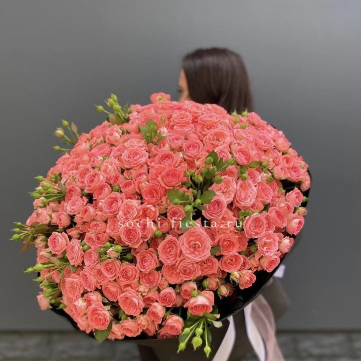 101 кустовая роза Барбадос в Невинномысске