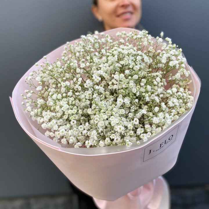 11 белых гипсофил в фоамиране в Невинномысске