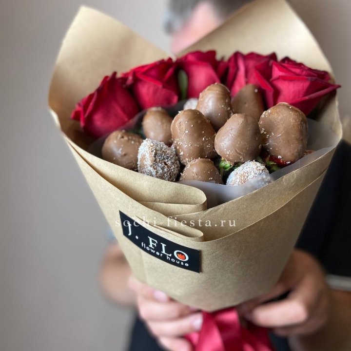 "Тандем с шоколадной клубникой" в Невинномысске