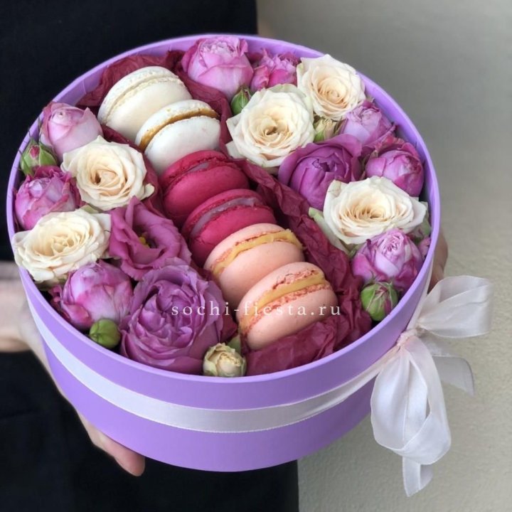 Цветочный бокс "Лаванди" в Невинномысске