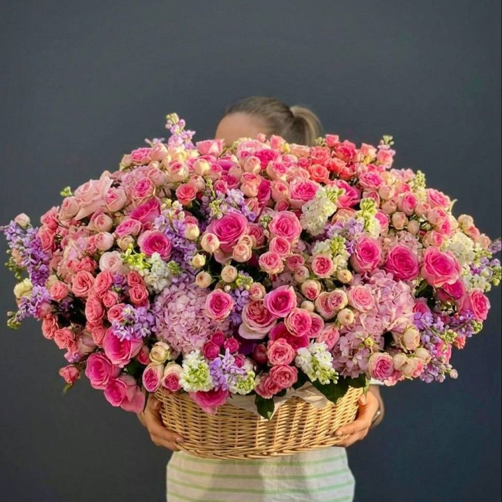Цветочная корзина гигант №5 в Невинномысске