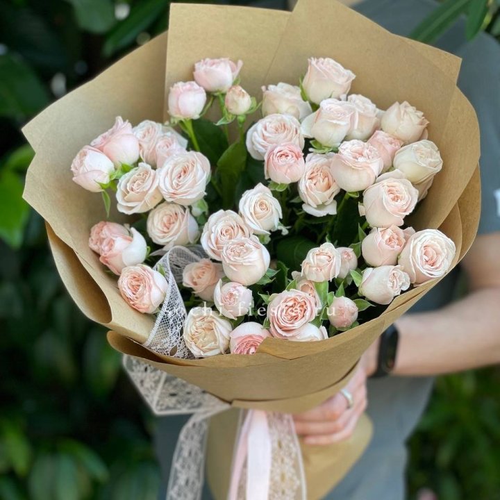 Кустовые розы букет №1 в Невинномысске