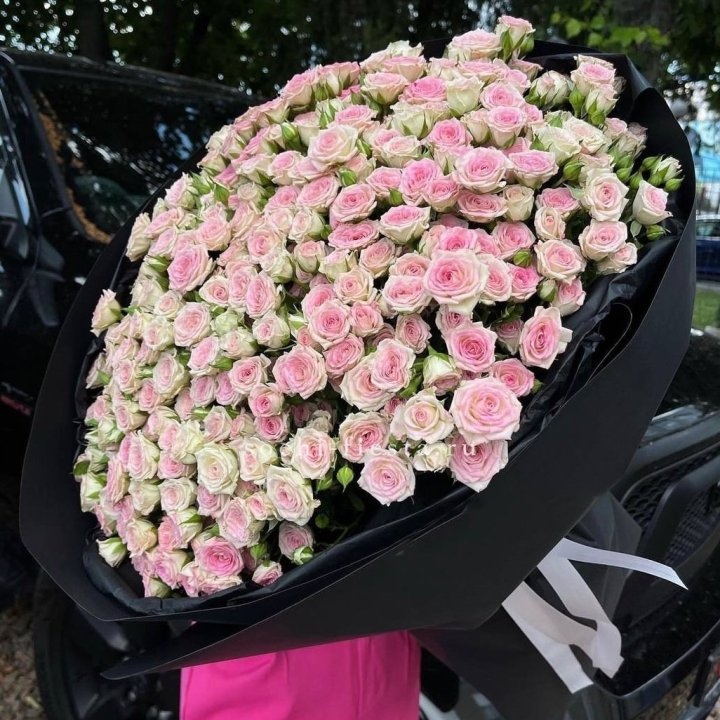 101 кустовая роза "Твистер" в Невинномысске