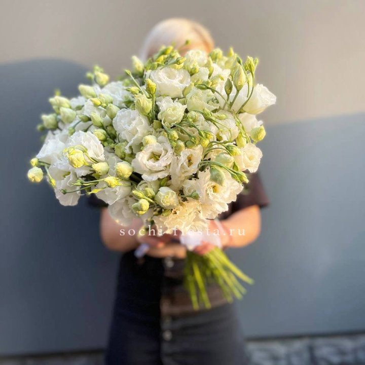 Букет эустом под ленту  в Невинномысске