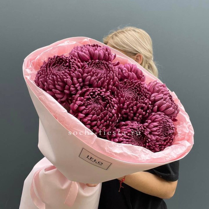 9 хризантем бигуди в Невинномысске