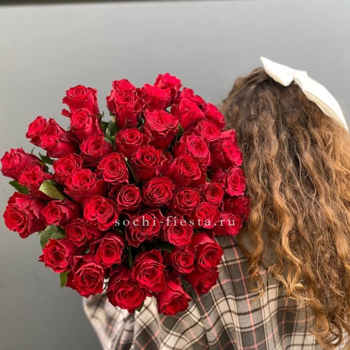 51 красная роза в Невинномысске
