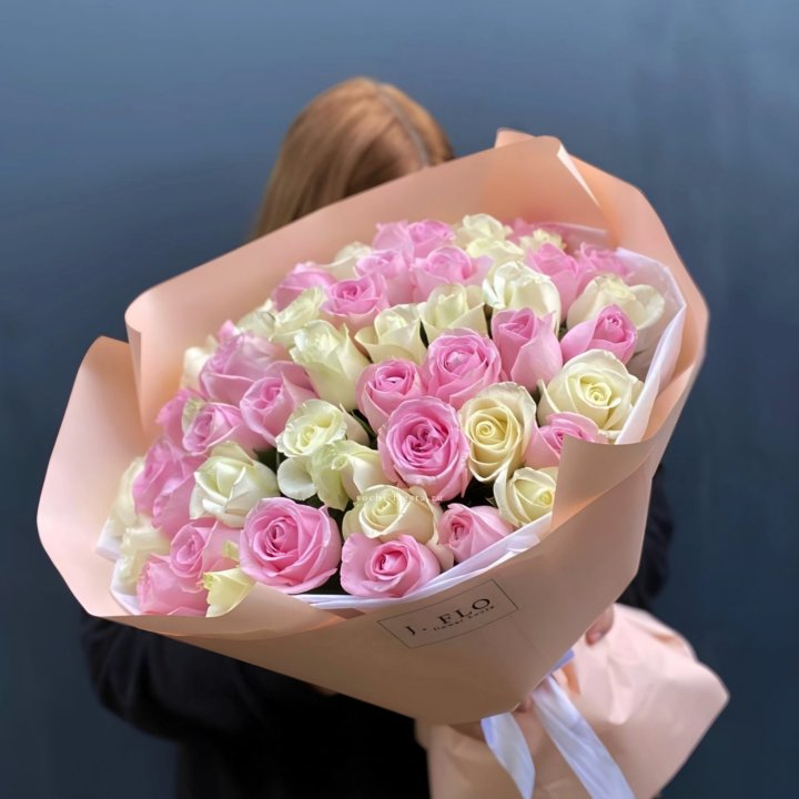 55 роз микс нежности в Невинномысске
