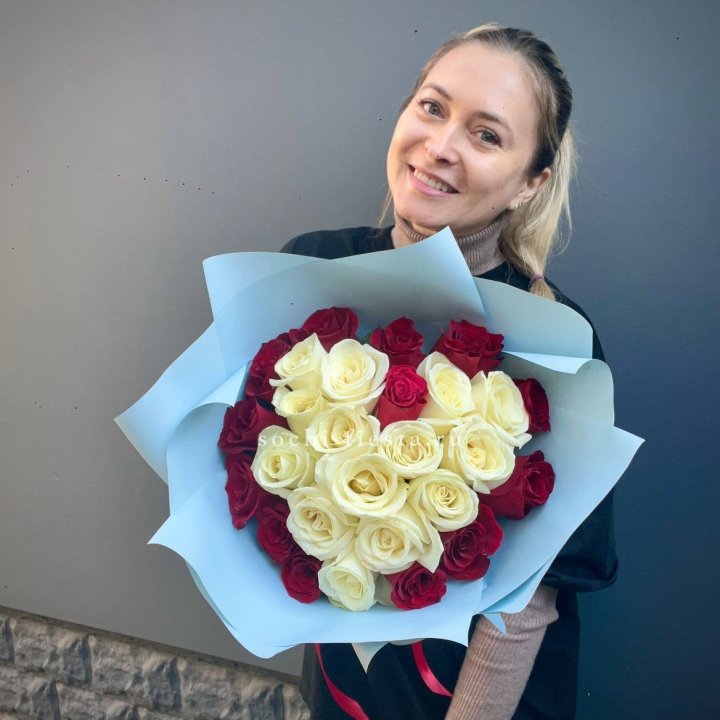 27 роз "Сердце" в Невинномысске