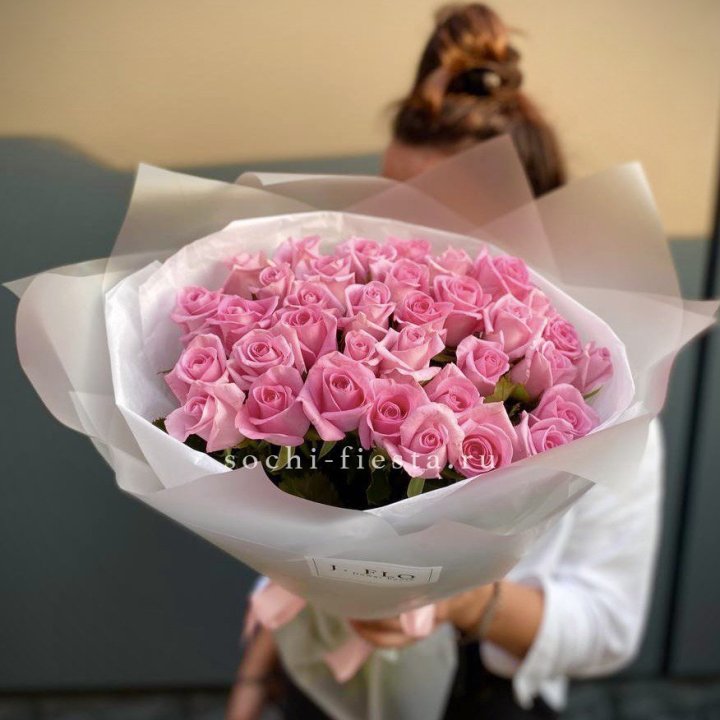 Букет розовых роз  в Невинномысске