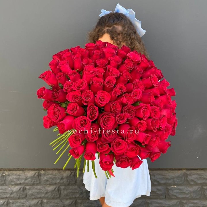101 красная роза в Невинномысске