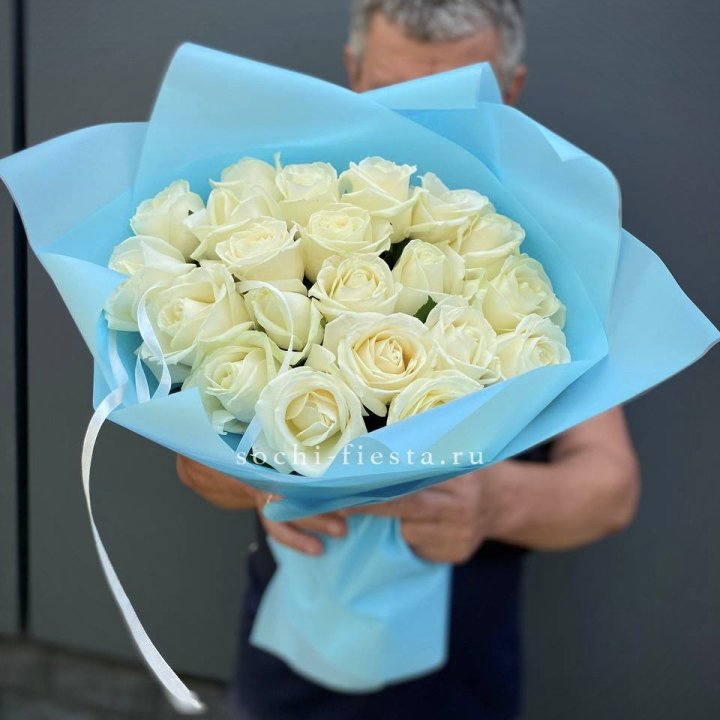 21 белая роза в Невинномысске