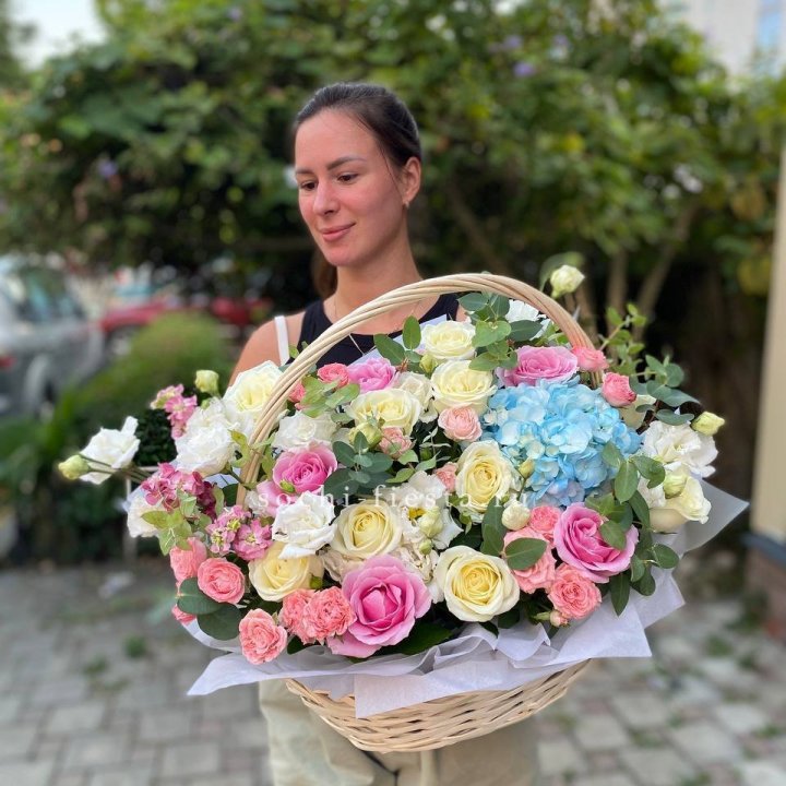 Цветочная корзина №2 в Невинномысске