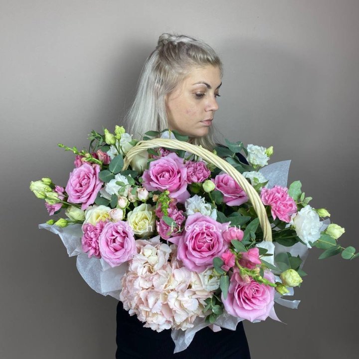 Цветочная корзина № 5 в Невинномысске