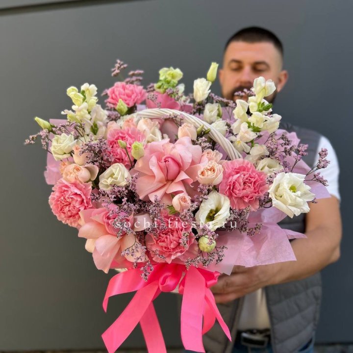 Цветочная корзина №1 в Невинномысске