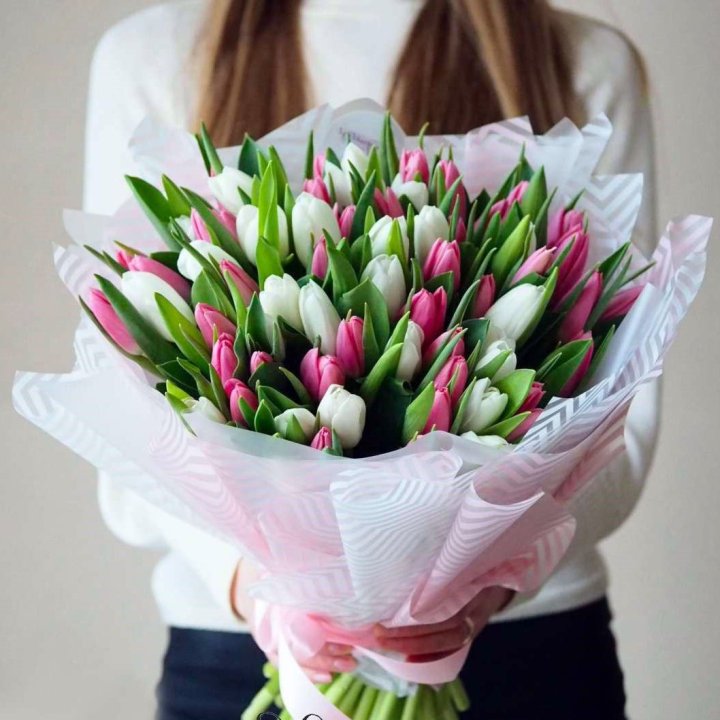 Букет тюльпанов "Лолита" в Невинномысске