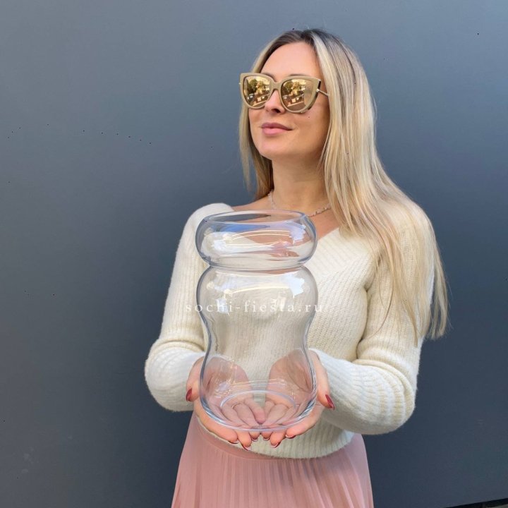 Стеклянная ваза №1 в Невинномысске